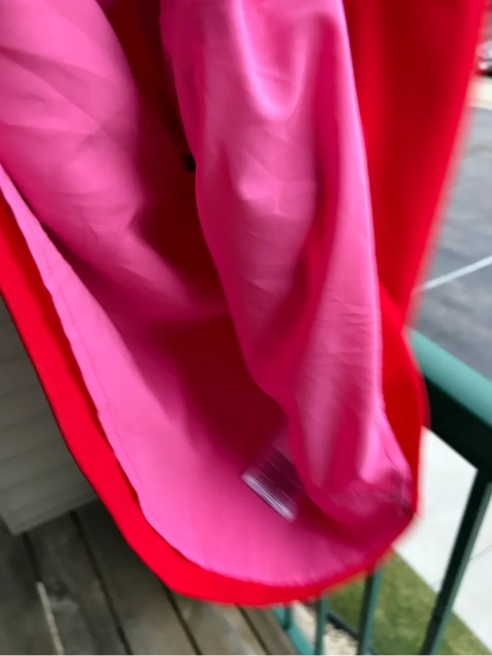 🆕🌸💖BCBG New York Colorblock Pink Red Bodycon Dress Size S Mini Party Dress NWT - Picture 10 of 15